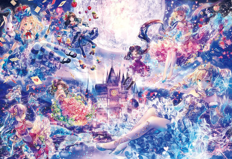 EPO-28-314 おにねこ プリンセス物語 300ピース エポック社 の商品詳細