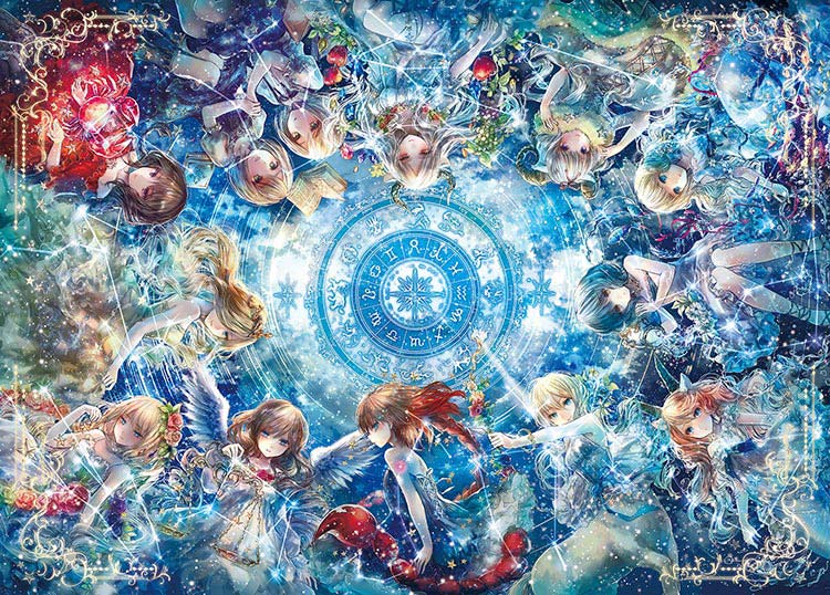 KAGAYA 双子座12星座パズル the Zodiac 1000P オリジナル KAGAYA