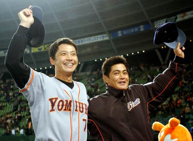 ◇2002年巨人4－0西武MVP＝二…：日本シリーズ この年の主役 写真