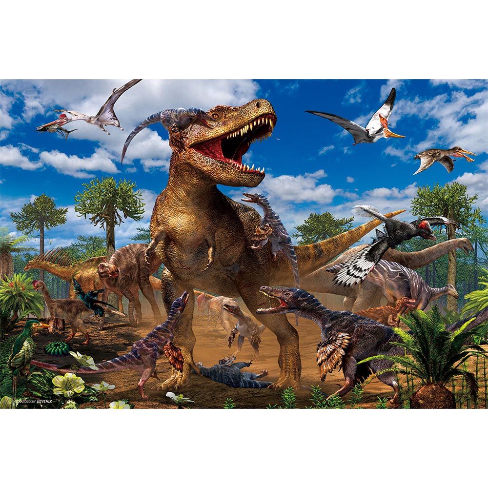 パズル 木製 恐竜 120ピース 20×25cm | ジグソーパズル通販専門店【JPUZZ】