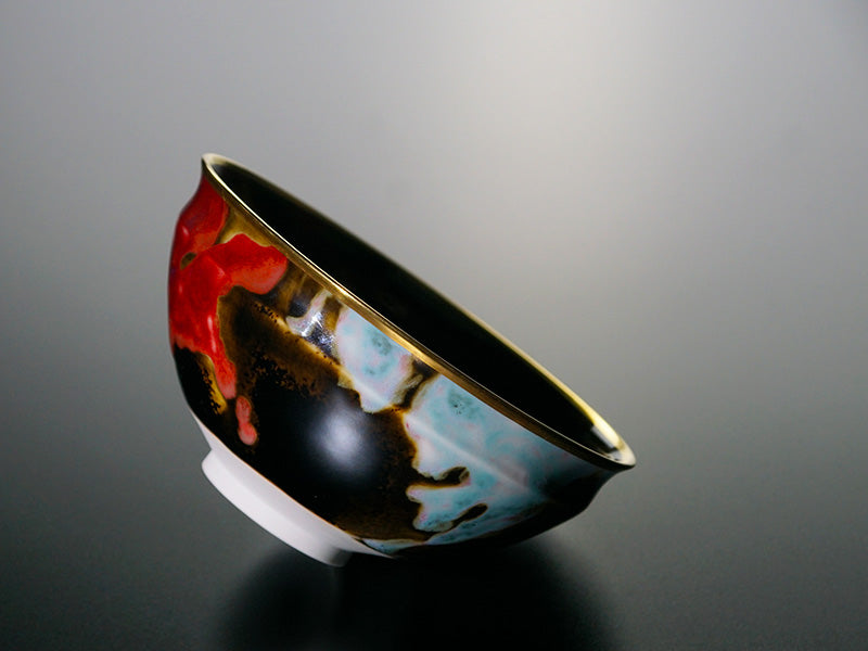 有田焼】抹茶茶碗『夢』(金覆輪仕立) - JTOPIA