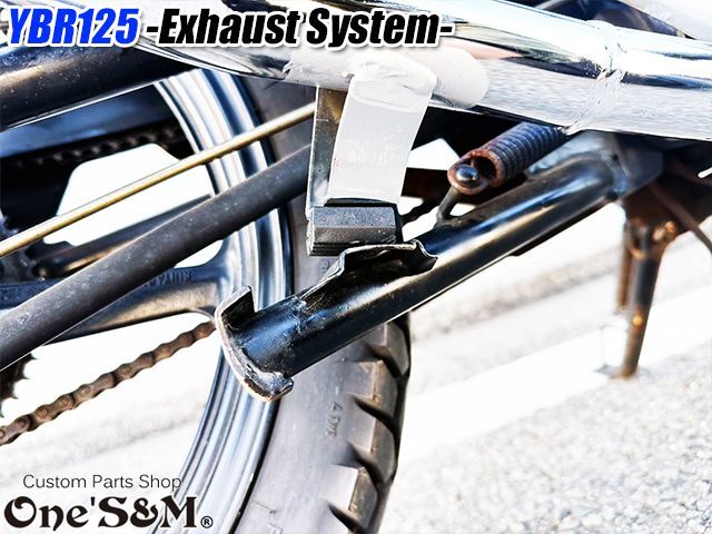 YBR125 専用 フルエキゾーストマフラー キャブ車 FI車兼用 選べる