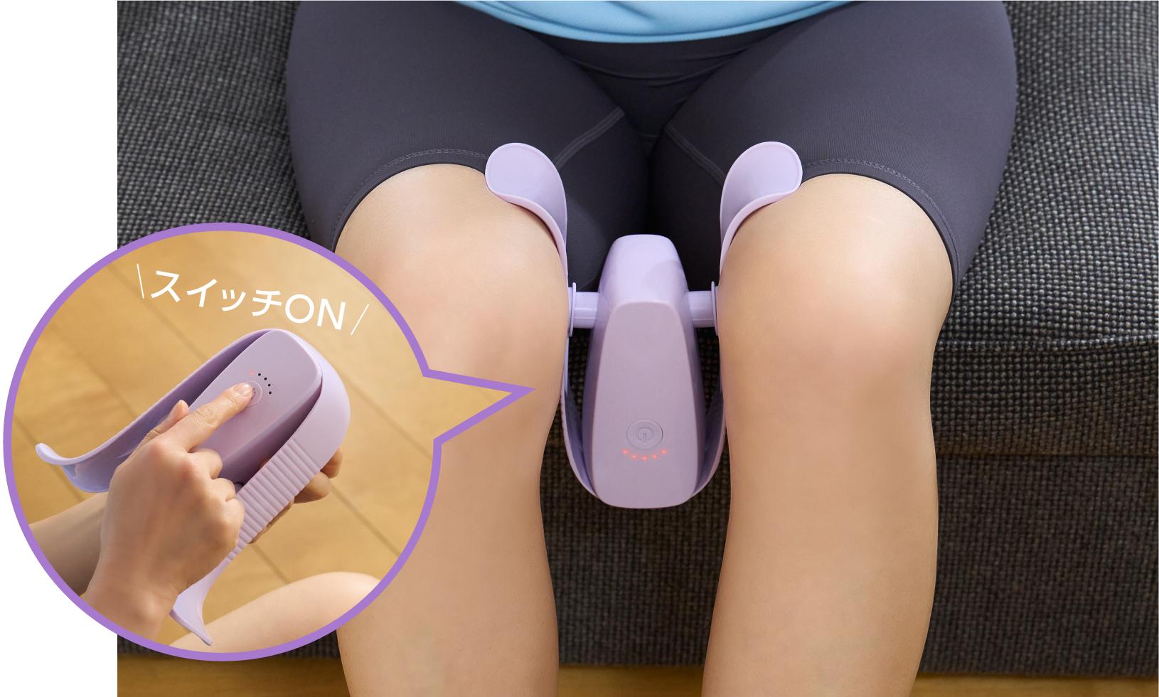 足腰の健康対策に！ キュッと挟むだけで簡単に内転筋が鍛えられる