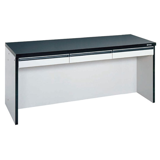 STA-18K サカエ サイド実験台引出し付 幅1800オープン トレスパ天板の