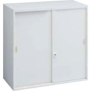 4B42ZZ-ZA75 オカムラ レクトライン 2枚引違い書庫 幅900 奥行450 高さ