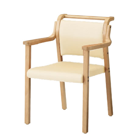 LZ61AA-PB31 オカムラ 木製チェア ローバック ナチュラルフレーム把手