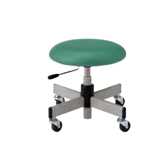 TAC-H33L-Z-GN ノーリツイス 低作業用チェア 座面PEブロー成型 高さ330