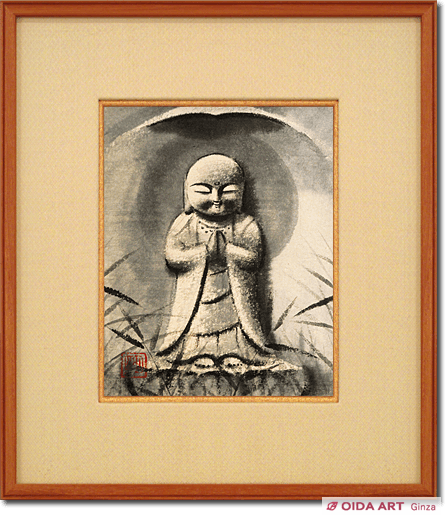 穐月明 野の佛 | 絵画など美術品の販売と買取 | 東京・銀座 おいだ美術