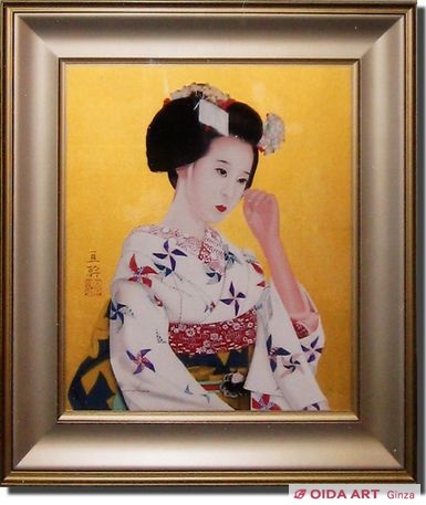 青山亘幹 秋意 | 絵画など美術品の販売と買取 | 東京・銀座 おいだ美術