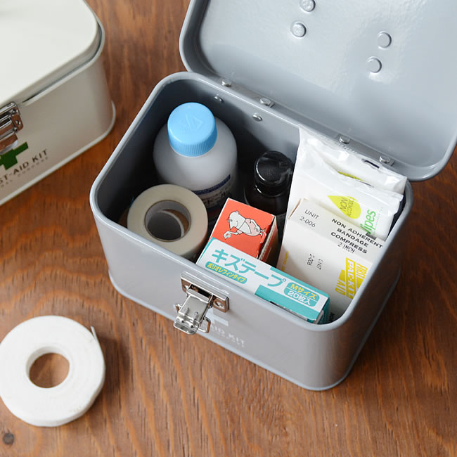 メディコ ファーストエイドボックス S 救急箱 ナチュラルインテリア
