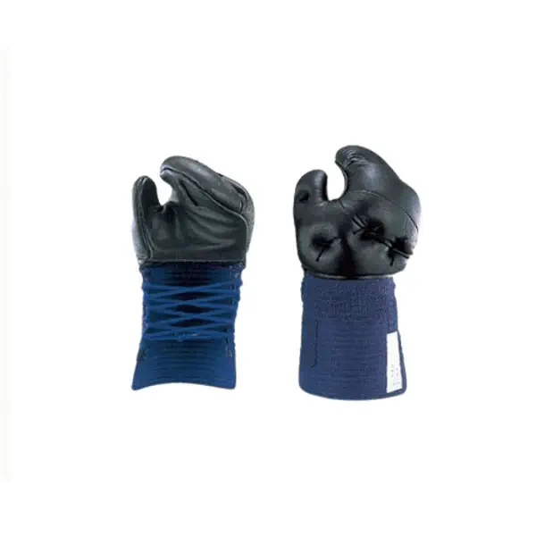 九櫻(KUSAKURA) 逮捕術 防護棒(竹製・白布覆い袋仕立・ツバ付)750mm