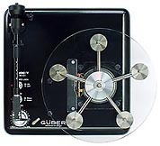 GUBER（from Vestax）/レコードプレイヤー/CUBE-T CM-01(ブラック) -DJ