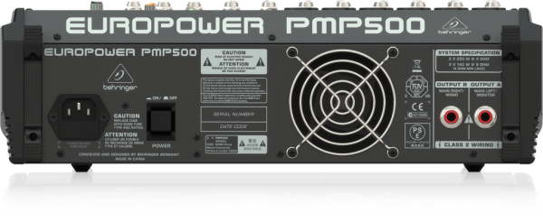 BEHRINGER(ベリンガー)/パワード・ミキサー/PMP500 EUROPOWER(アンプ