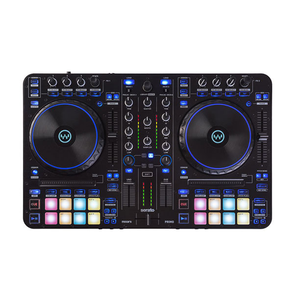 mixarsのSerato DJ Pro対応2チャンネル4デッキコントローラー「PRIMO