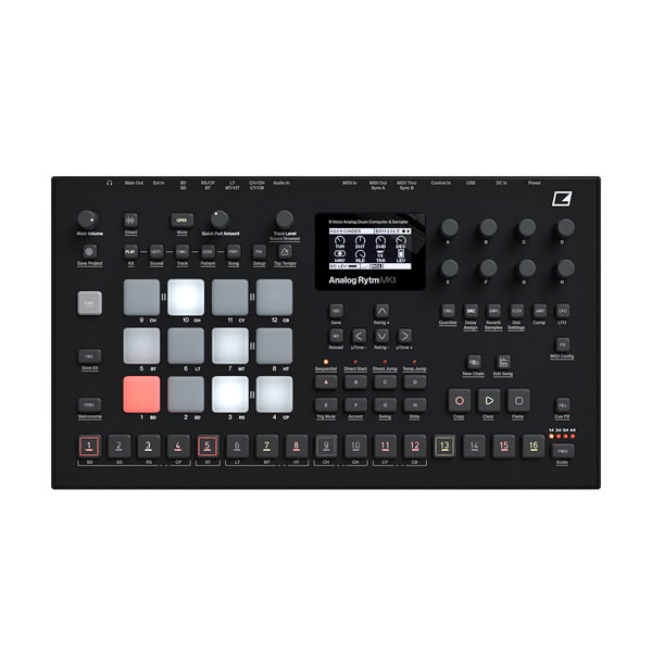 elektron/アナログシンセサイザー/Analog Four MK2のご紹介です。