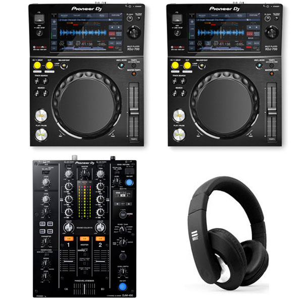 XDJ-700 rekordbox dj対応ホームDJ最強セット（XDJ-700/DJM-450/Voyage