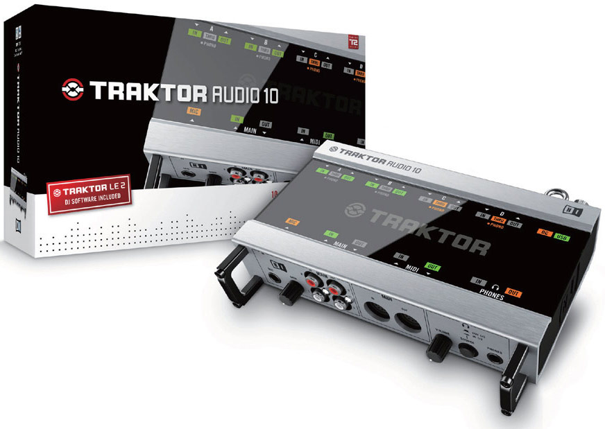 Native Instuments/オーディオインターフェイス/TRAKTOR AUDIO 10 -DJ
