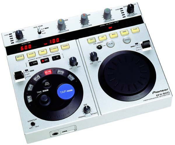 新品デッドストック！】PIONEER/エフェクター/EFX-500(シルバー) -DJ