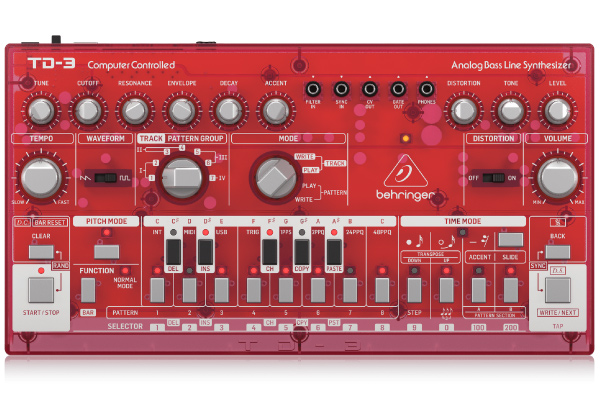 改造ジャンク】BEHRINGER TD-3 & RD-6 スケルトン2台セット 改造