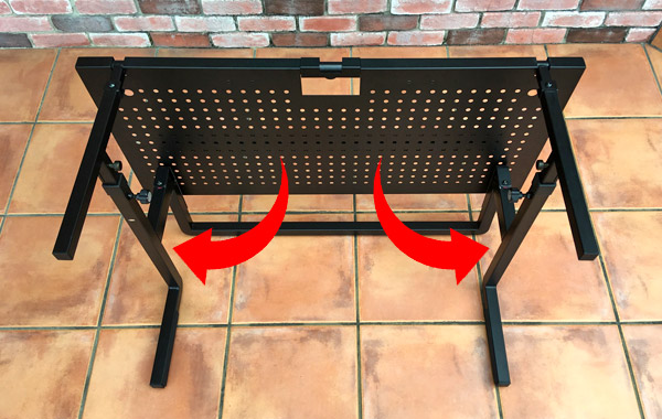 折りたたみ式テーブル「DJ233」がDJにめちゃくちゃ便利なので、わかり