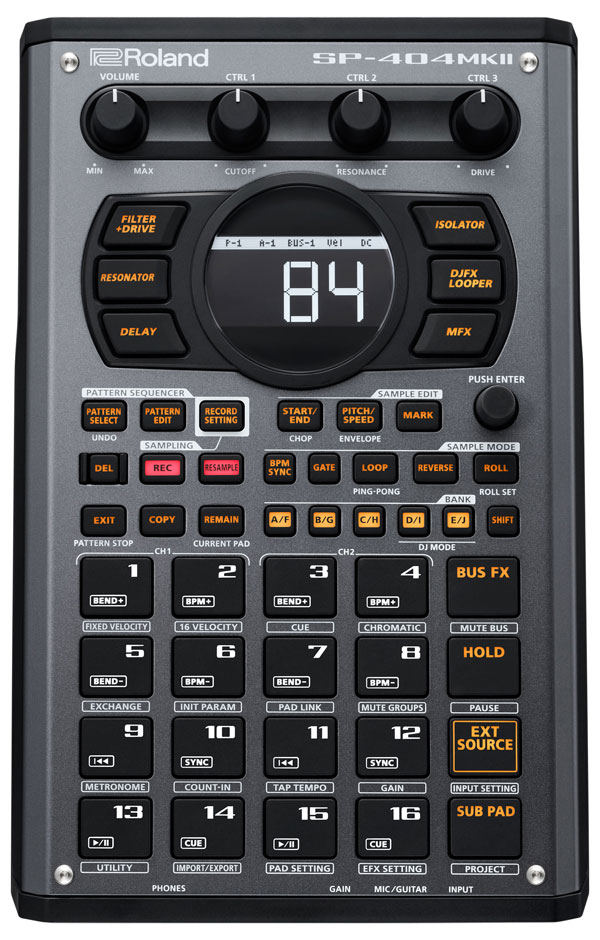 Roland SP-404MK2│サンプラーの超名機！ビートメイク・ビートライブに！