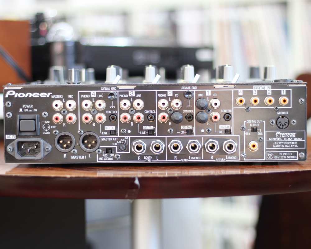 中古品】PIONEER/DJミキサー/DJM-800 -DJ機材アナログレコード専門店
