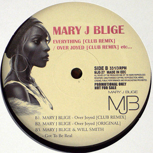 MARY J. BLIGE(12) EVERYTHING [CLUB REMIX] / OVER JOYED [CLUB REMIX