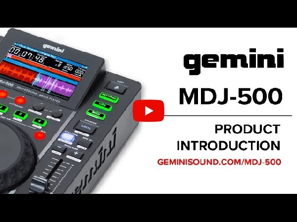 GEMINI「MDJ-500」USBメモリが使用可能なDJプレーヤーです！
