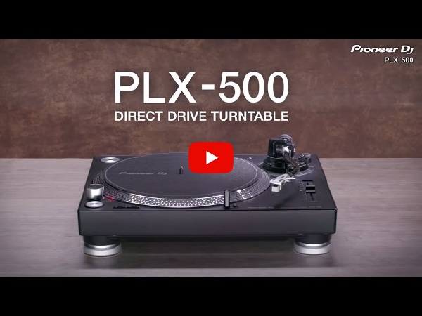 中古品】Pioneer DJ/ターンテーブル/PLX-500（ブラック） -DJ機材