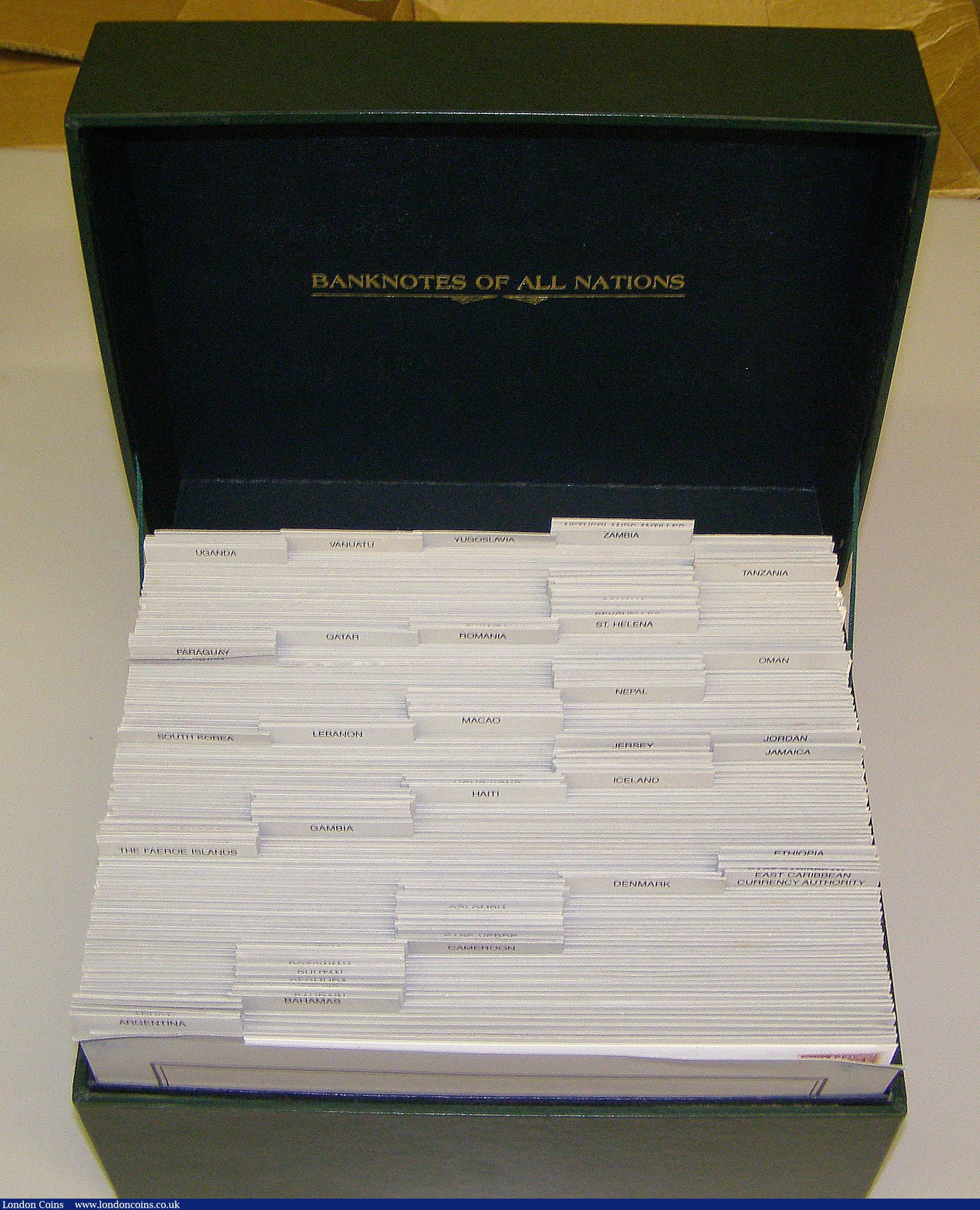 Banknotes of all Nations the Franklin Mint's impressive collect