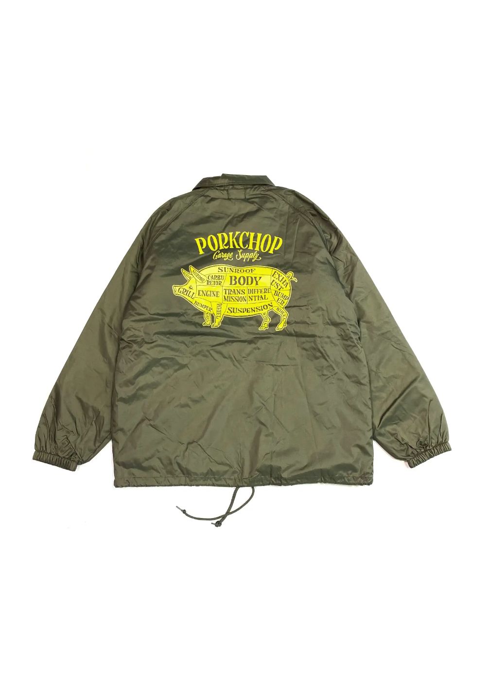 PORKCHOP GARAGE SUPPLY - BOA COACH JKT (OLIVE) / ボアインナー