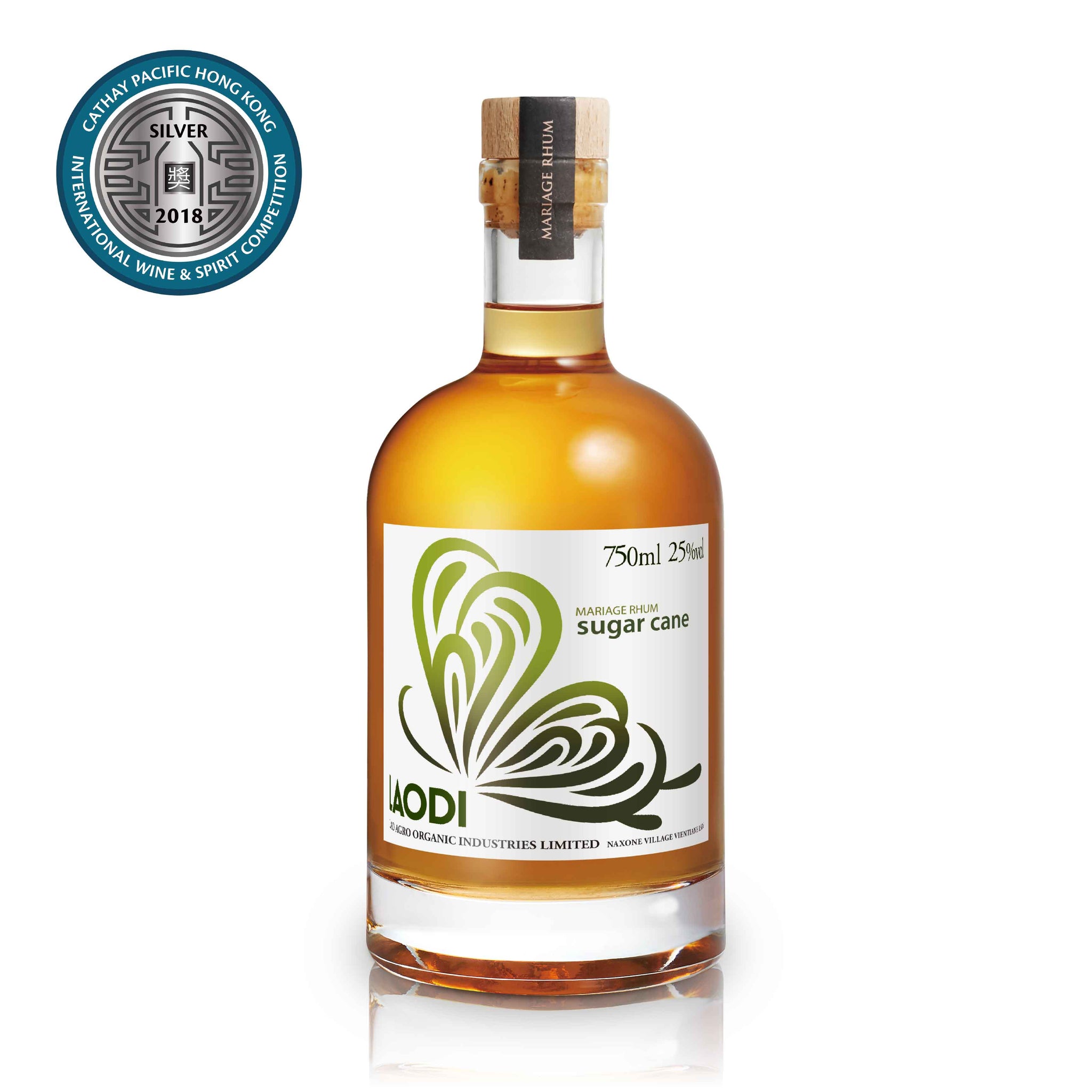 HK IWSC銀賞】ラオディ マリアージュラム シュガーケイン | 無農薬