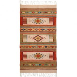 サポテック ラグ - LABRAVA [メキシコ 民芸 フォークアート 雑貨]