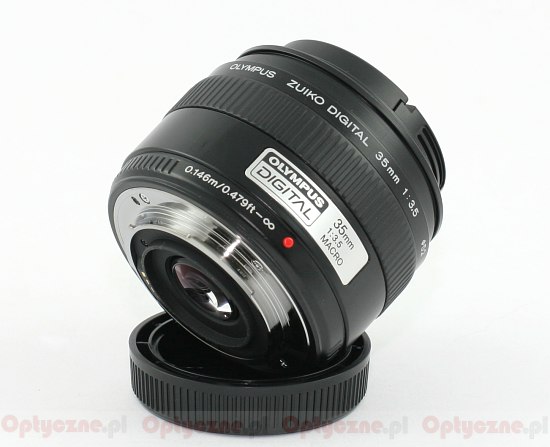 Olympus Zuiko Digital 35 mm f/3.5 Macro review - Build quality