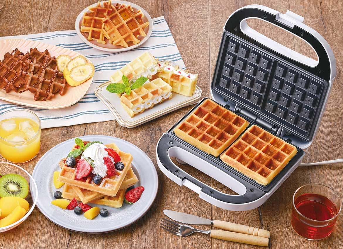 LITHON-2枚焼きワッフルメーカー