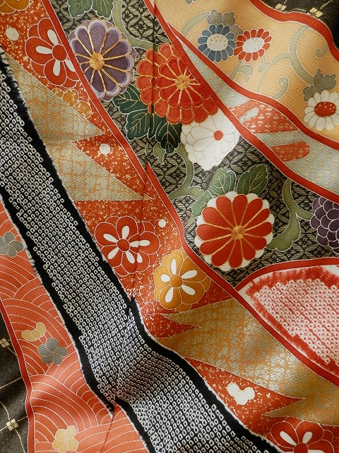 伝統の古典柄 正絹京友禅振袖 〈フルオーダーお仕立て、ガード加工付