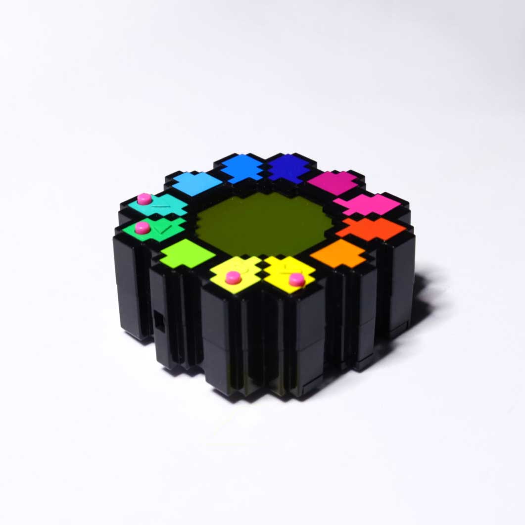 村上隆 Flower Go Walk レインボー ／ ブラック(レインボー