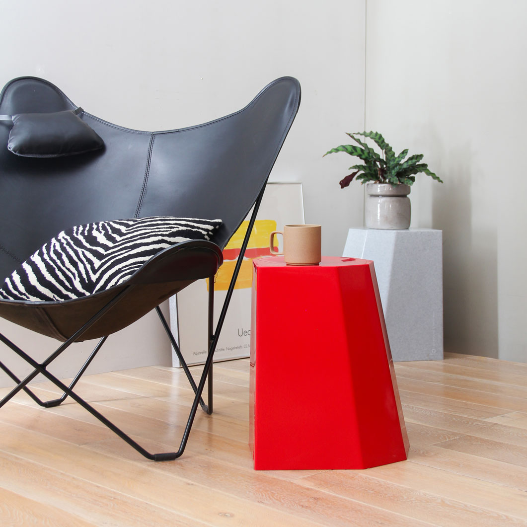 Arnold Circus スツール オレンジ(オレンジ)：ホーム