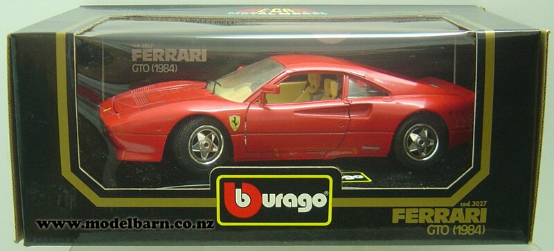1/18 Ferrari GTO (1984, red) - Vehicles-Ferrari : Model Barn