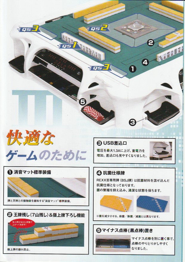 予約受付】配牌式全自動麻雀卓 AMOS REXX アモスレックスⅢ 有限会社