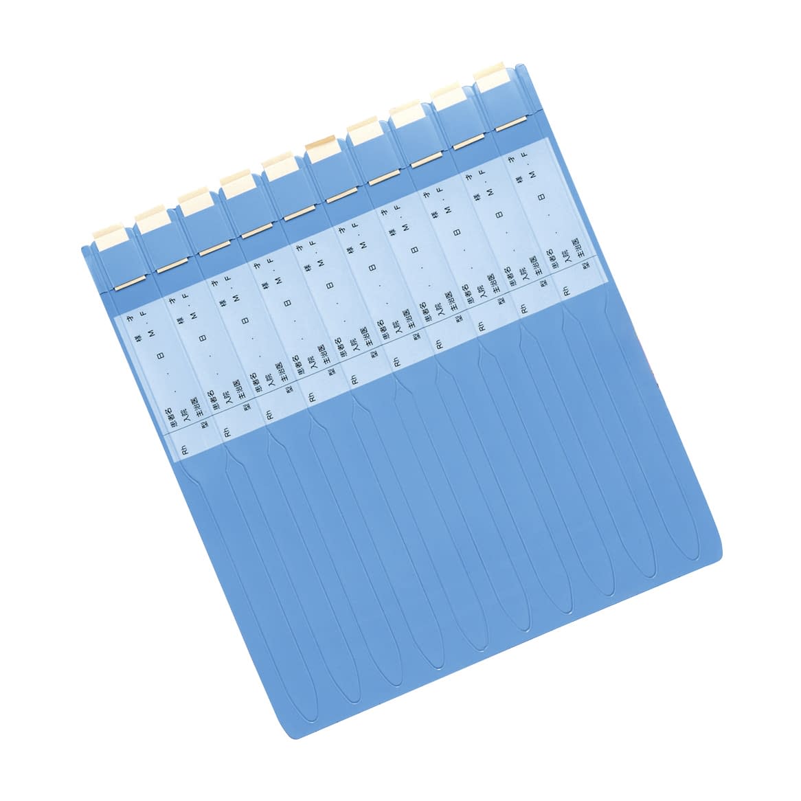 セフティーバンド(成人用)ブルー 成人用 患者識別バンド 23-3713-00