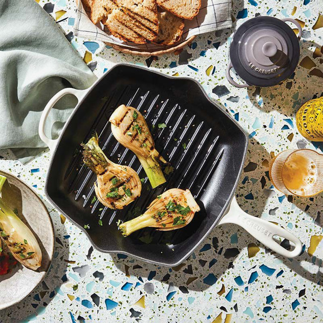 Le Creuset | Square Skillet Grill – Maison Lipari