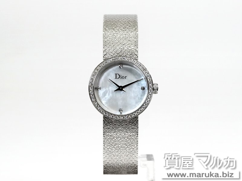 ディオール ラ デ ドゥ ディオール SS Qz CD047111の買取・質預かり