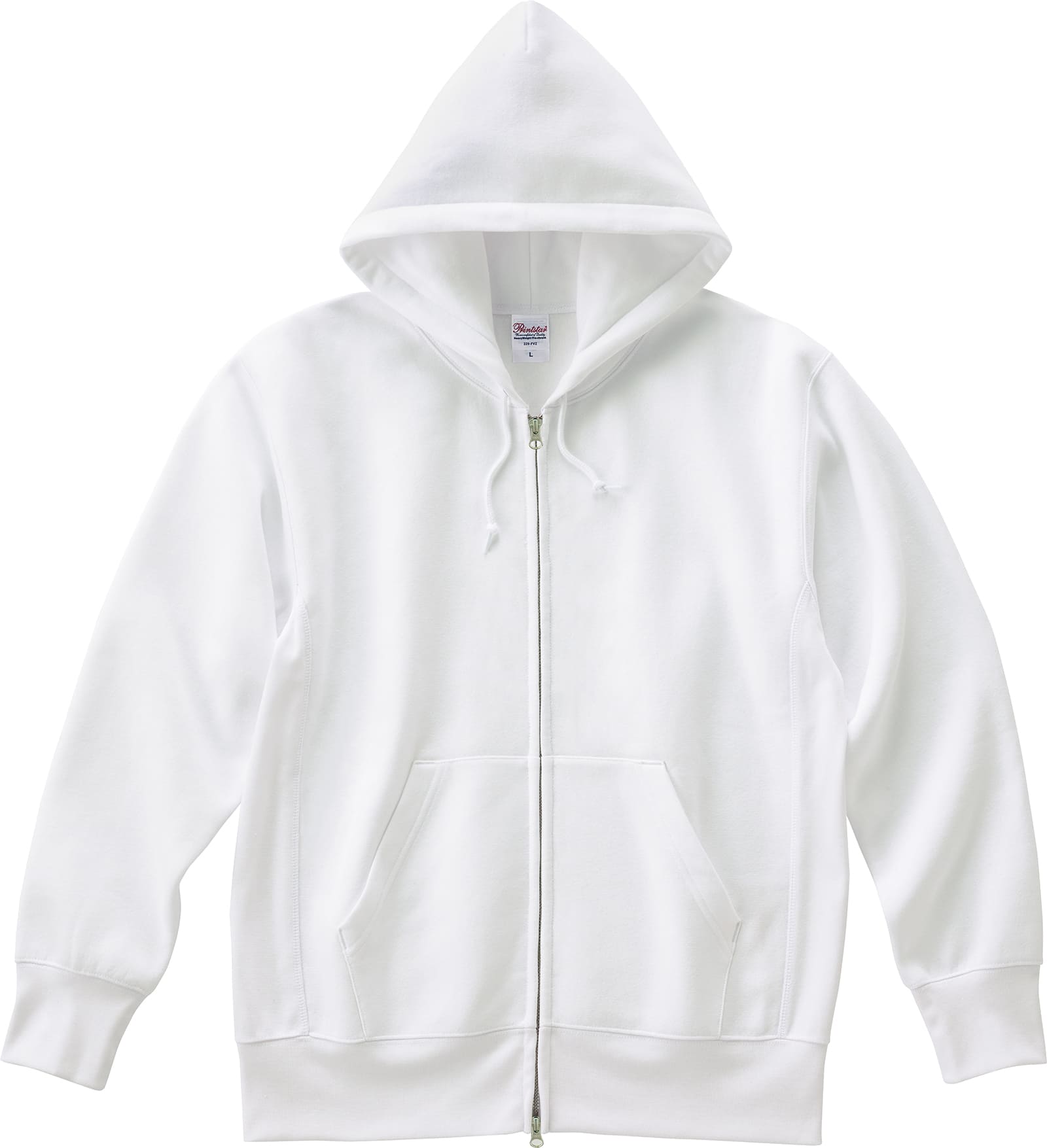 Printstar 229-FVZ 12.0オンス 裏起毛ヘビージップパーカー | プリント