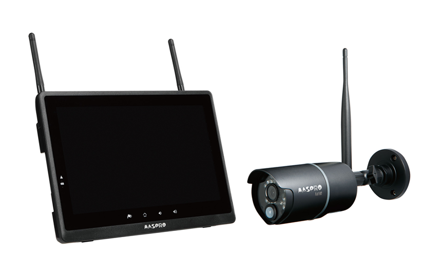 モニター＆ワイヤレスHDカメラセット WHCBL10M4 | マスプロ電工
