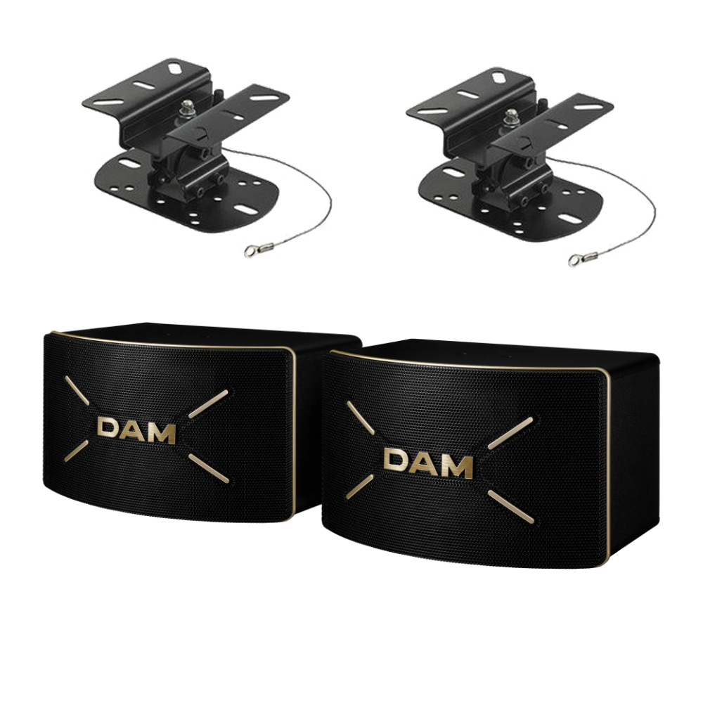DAMカラオケスピーカー＋対応吊り下げ金具セット【福山楽器センター