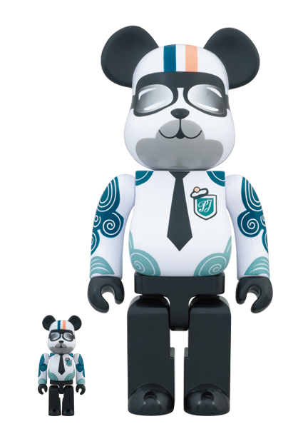 MEDICOM TOY - PAUL ＆ JOE BE@RBRICK 100% ＆ 400% SET
