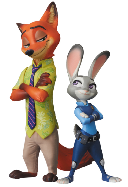 MEDICOM TOY - UDF Disney ジュディ・ホップス ＆ ニック・ワイルド