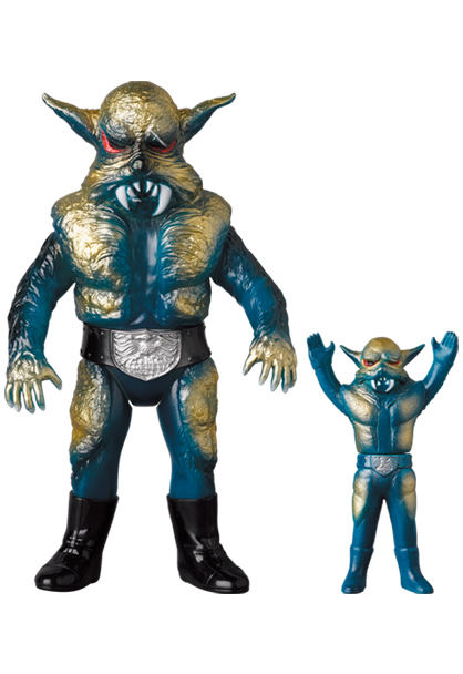 MEDICOM TOY - 狼男(新色)+ミニソフビ (仮面ライダーより)