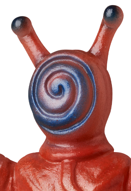 MEDICOM TOY - ダイダイカタツムリ(新色)+ミニソフビ